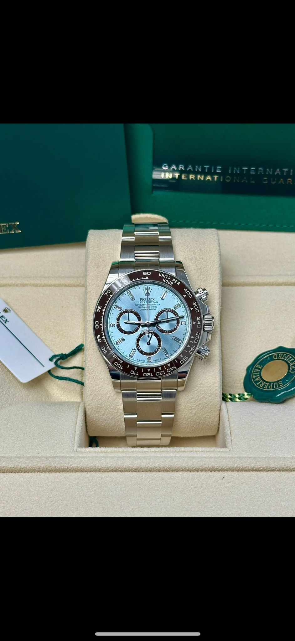 Rolex Daytona 116506 Platinum Ice Blue Daytona